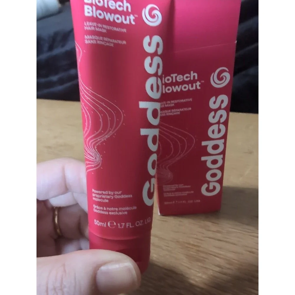 Goddess BioTech Blowout Leave-In Restorative Hair Mask 1.7 oz 50 mL